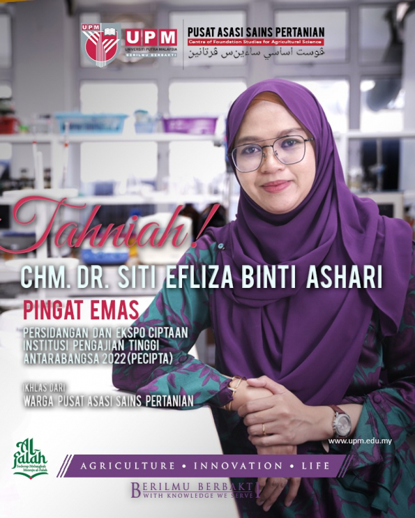 Congratulation ChM. Dr. Siti Efliza Ashari